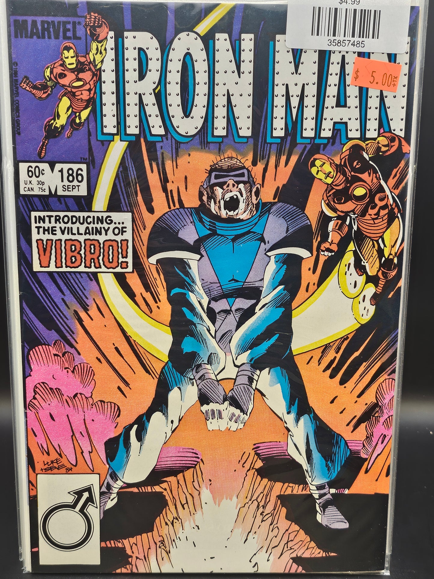 #186d Iron Man (1968 1st Series)