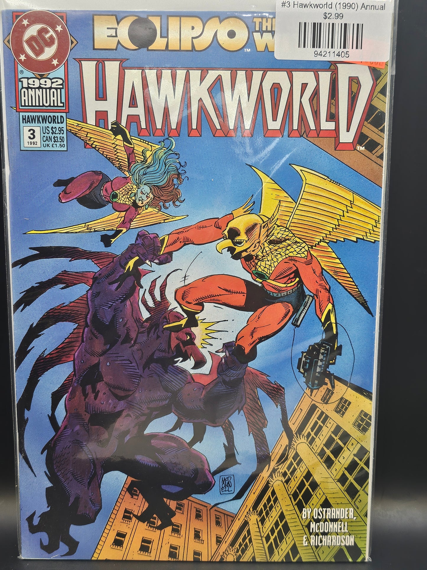 #3 Hawkworld (1990) Annual