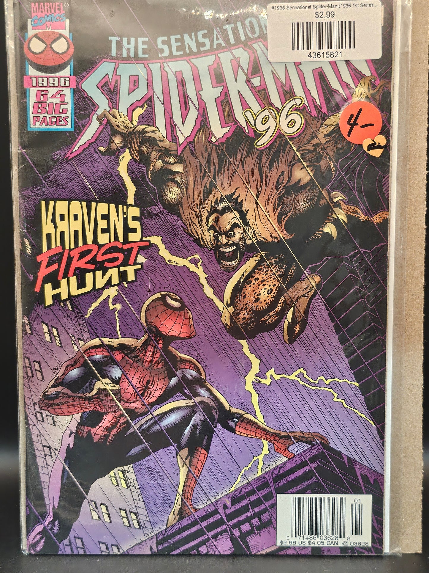 #1996 Sensational Spider-Man (1996 1st Series) Annual