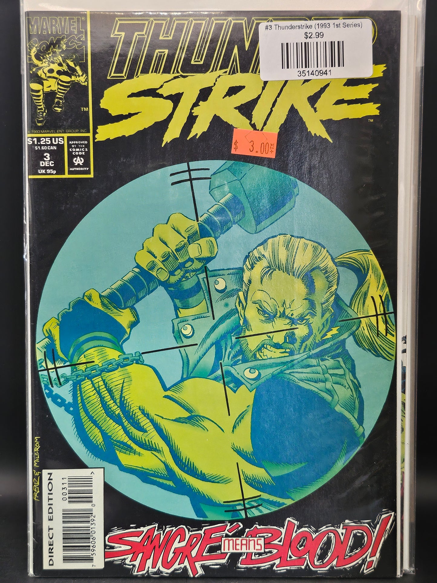 #3 Thunderstrike (1993 1st Series)