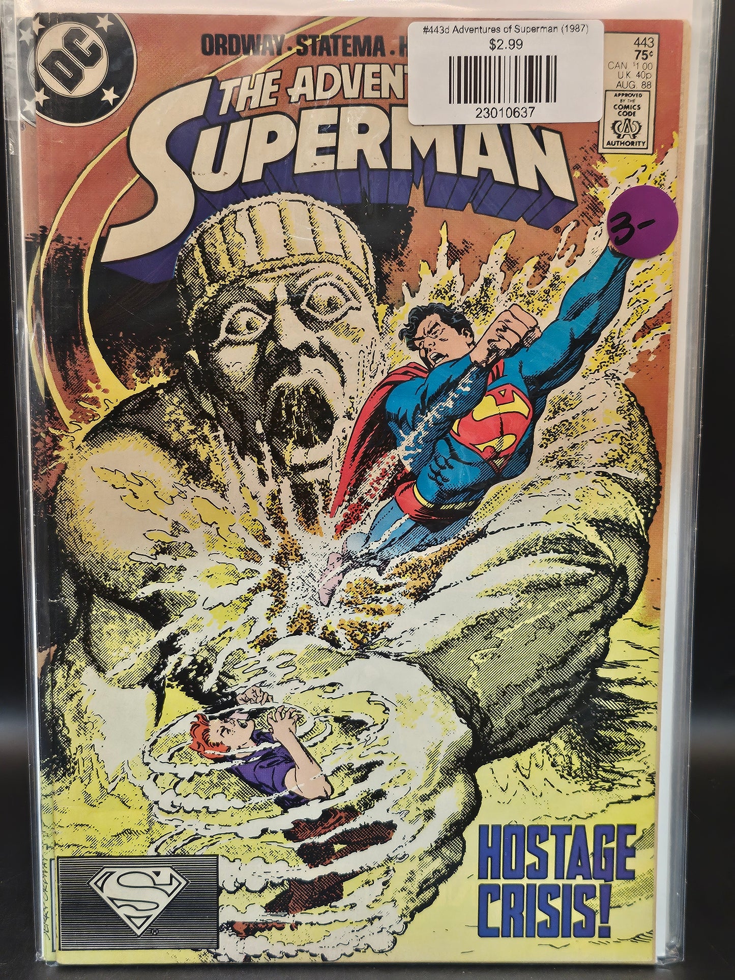 #443d Adventures of Superman (1987)