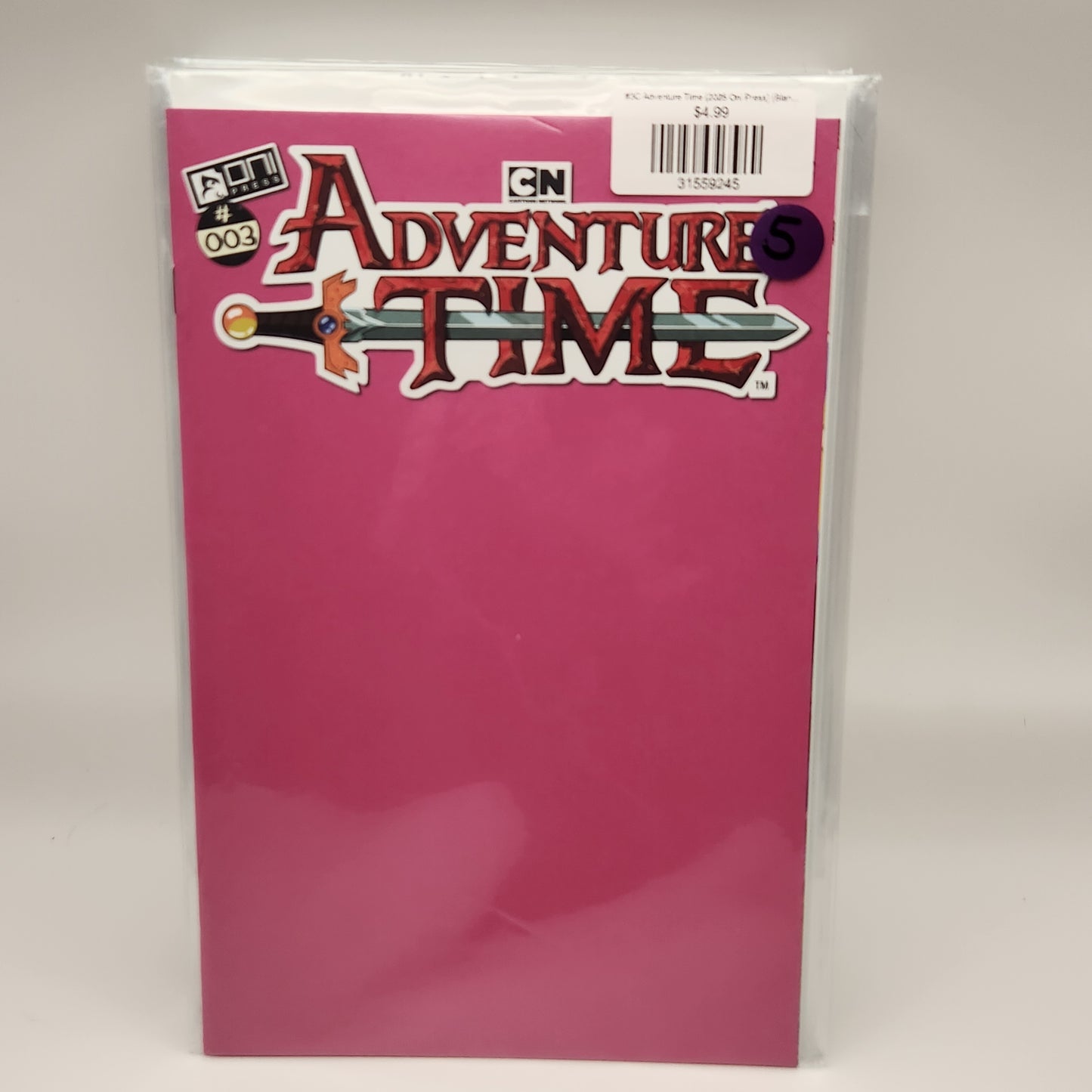 #3C Adventure Time (2025 Oni Press) (Blank Cover)