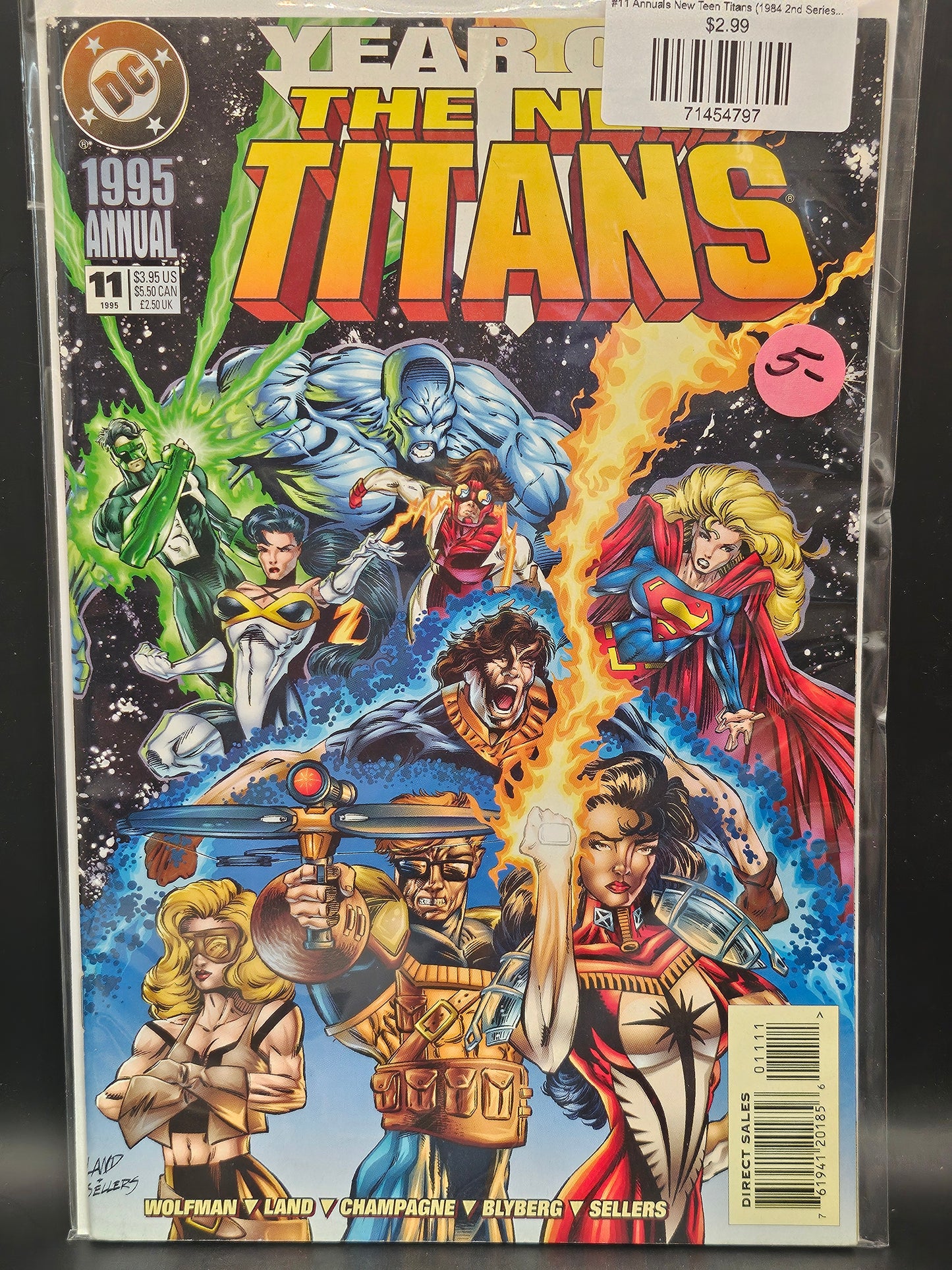 #11 Annuals New Teen Titans (1984 2nd Series) New Titans
