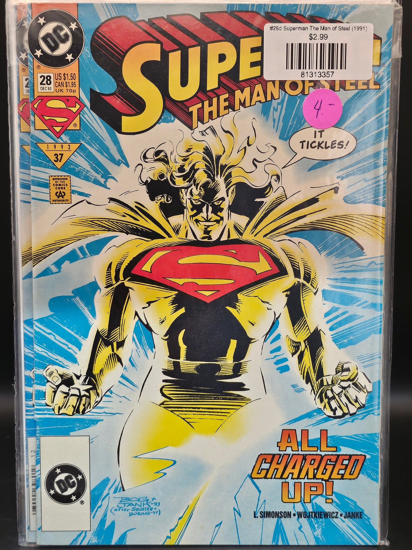 #28d Superman The Man of Steel (1991)