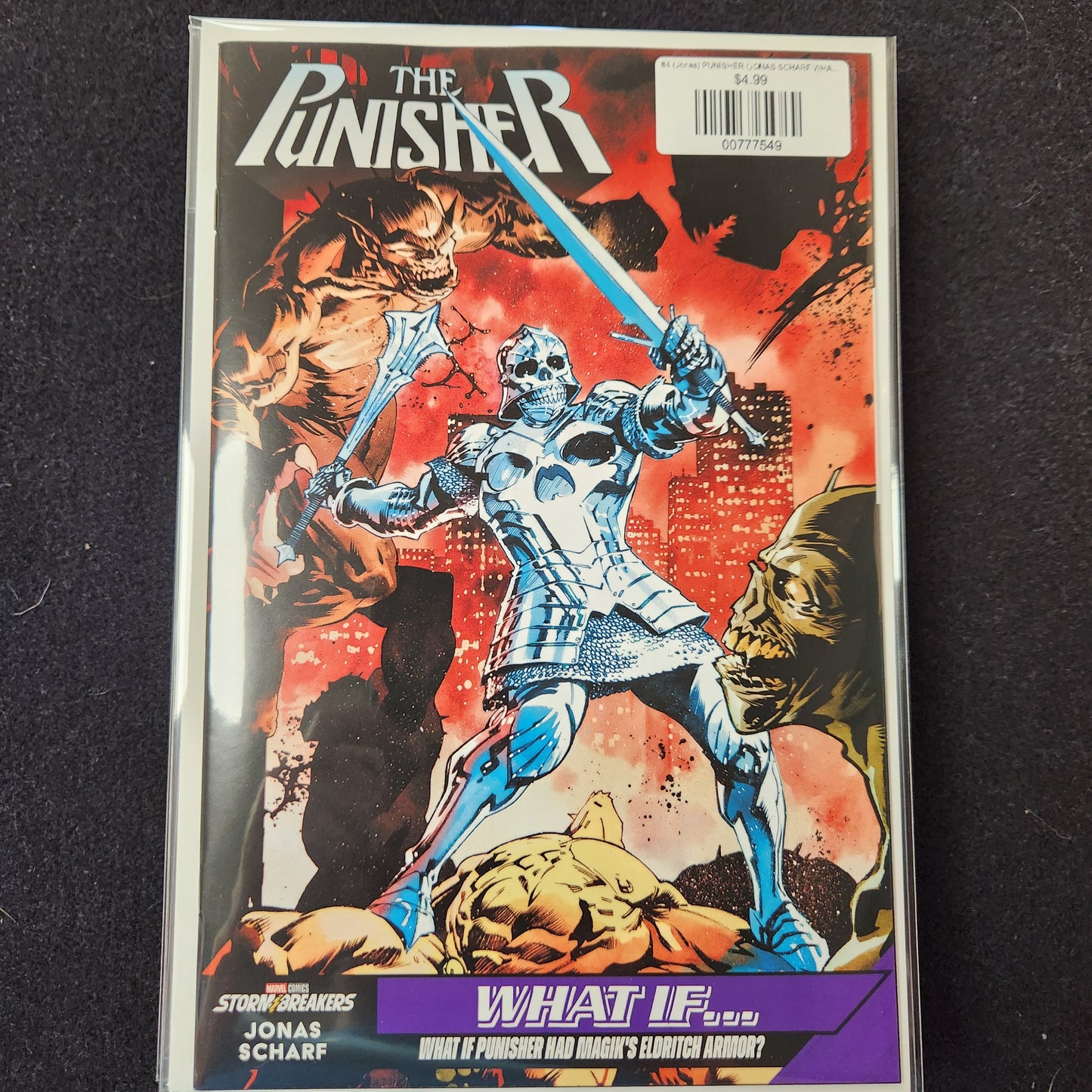 #4 (Jonas) PUNISHER (JONAS SCHARF WHAT IF...? VARIANT)