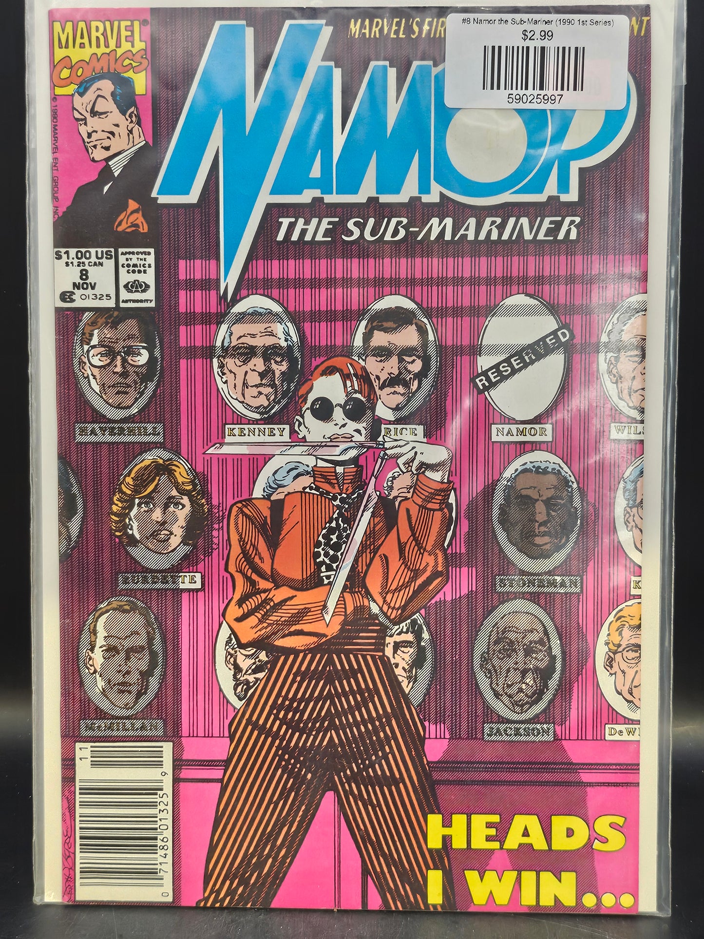 #8 Namor the Sub-Mariner (1990 1st Series)