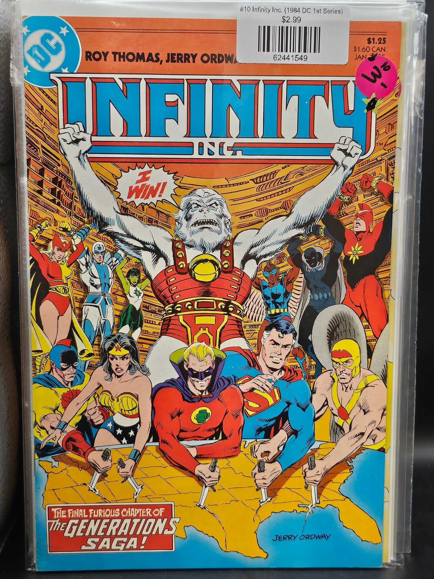 #10 Infinity Inc. (1984 DC 1st Series)