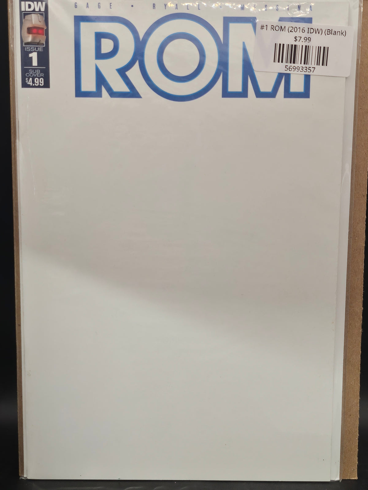#1 ROM (2016 IDW) (Blank)