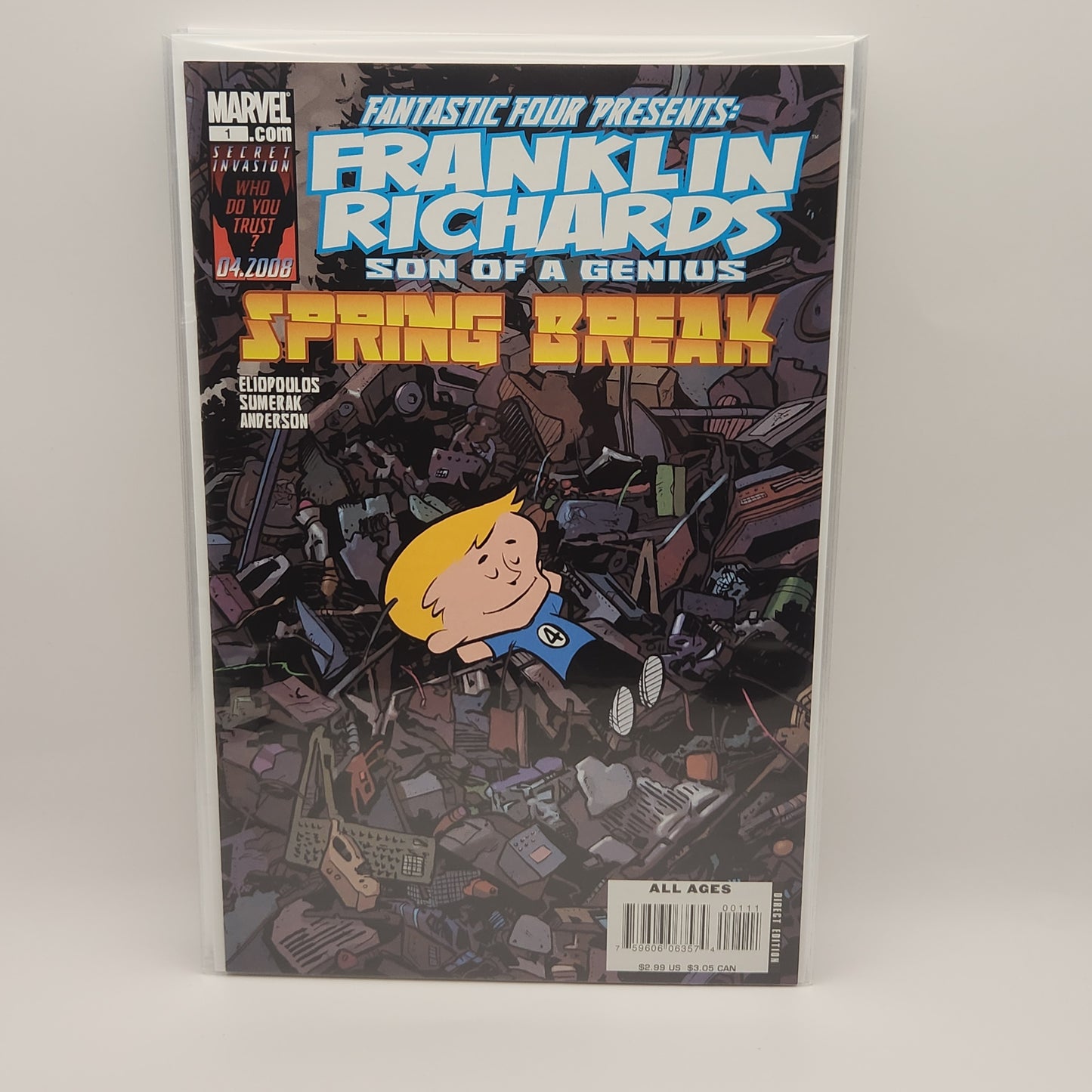 #1 - Franklin Richards Spring Break (2008)