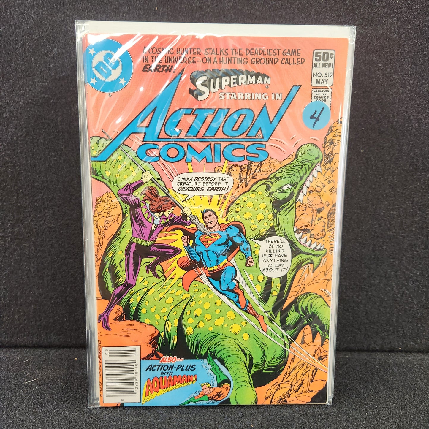 Action Comics #519 - Stalking the Spaceways (DC 1981)