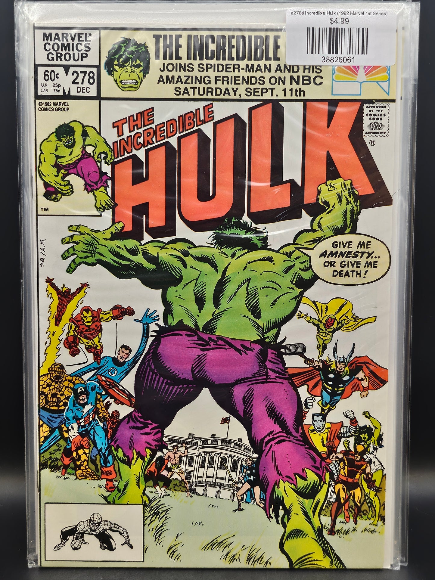 #269d Incredible Hulk (1962 Marvel 1st Series)