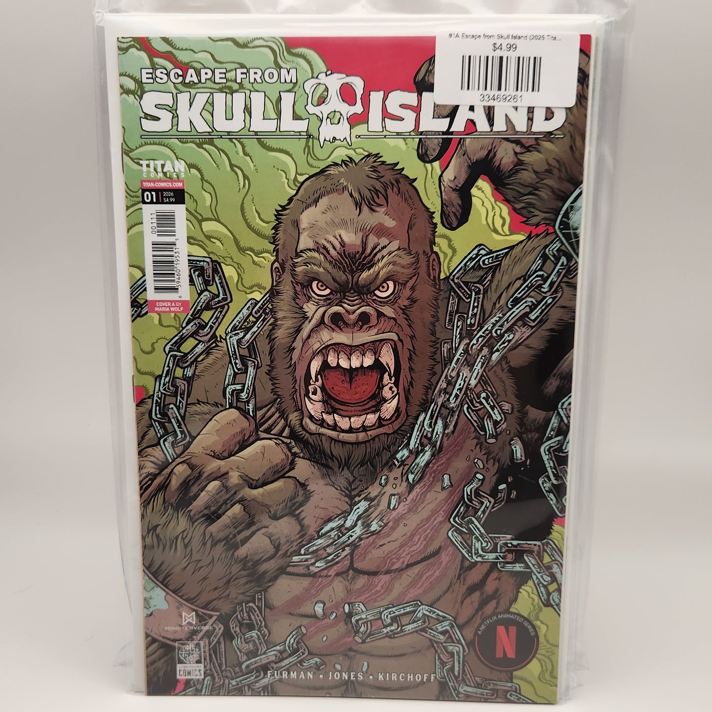 #1A Escape from Skull Island (2025 Titan Comics)
