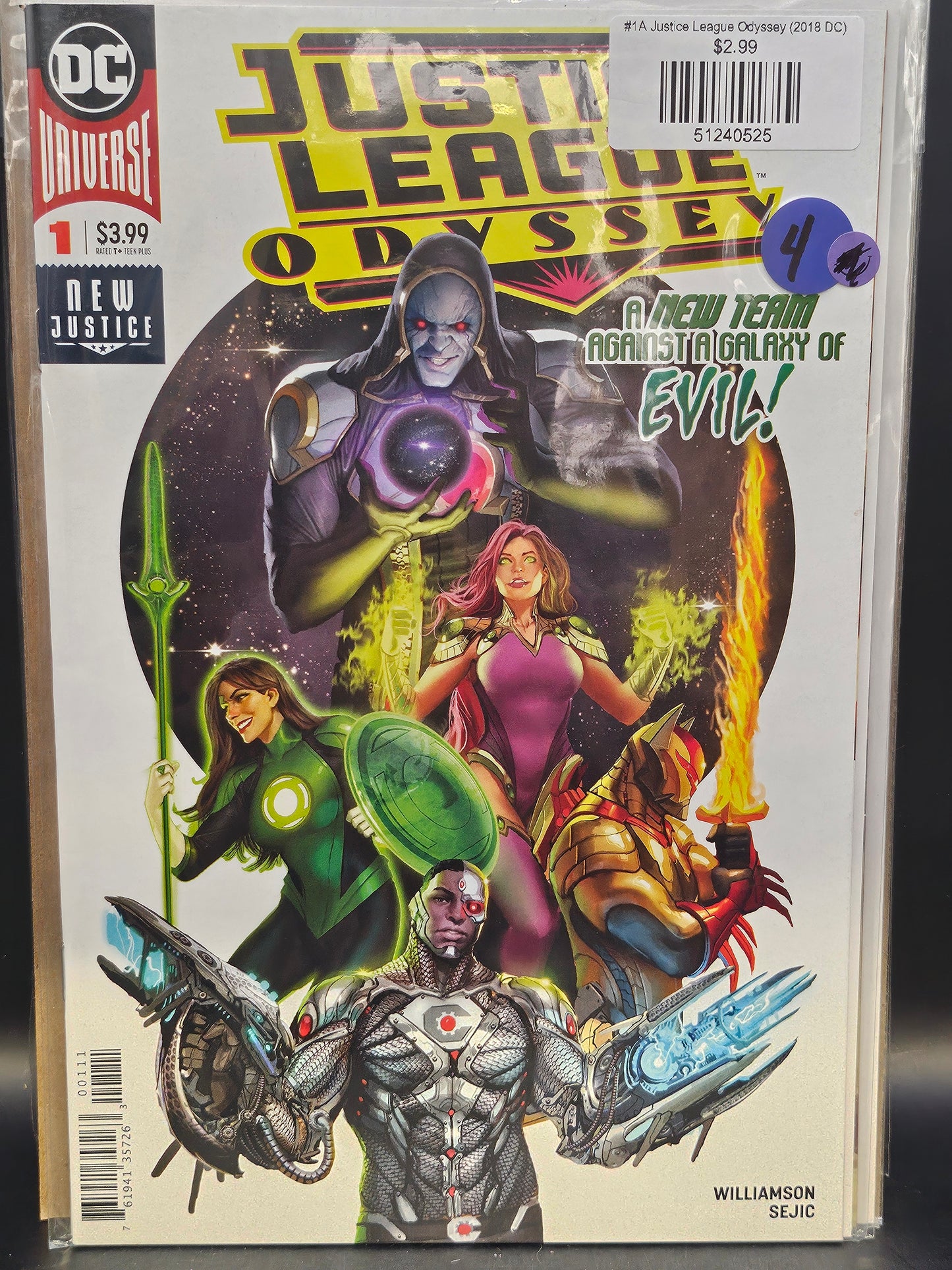 #1A Justice League Odyssey (2018 DC)
