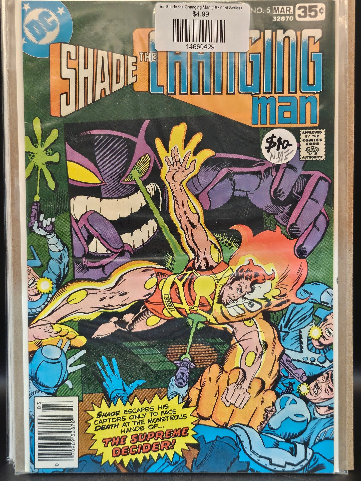 #5 Shade the Changing Man (1977 1st Series)