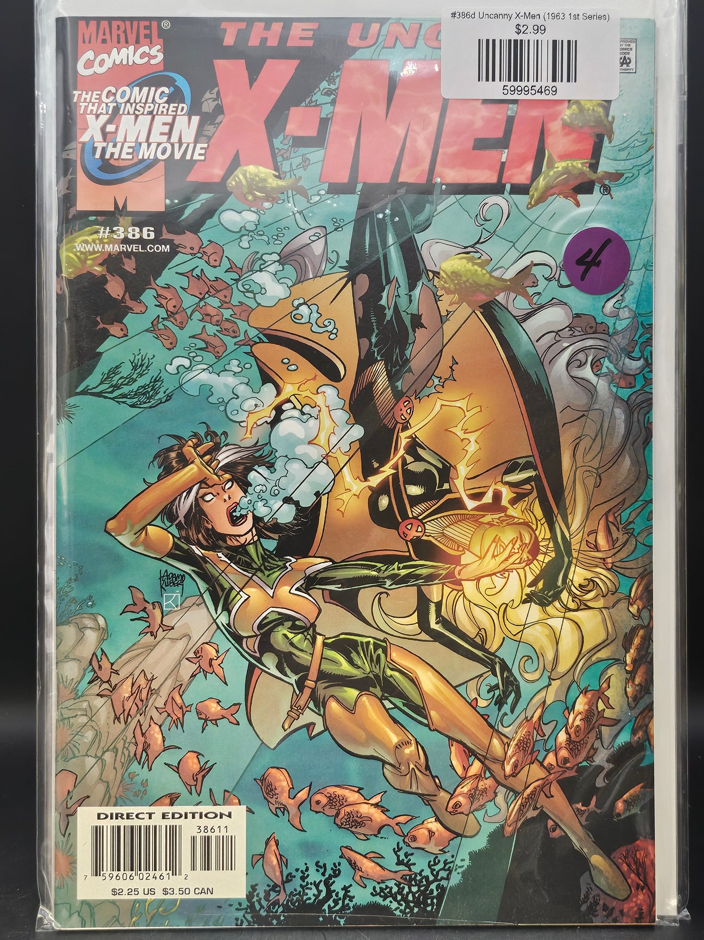 #386d Uncanny X-Men (1963 1st Series)