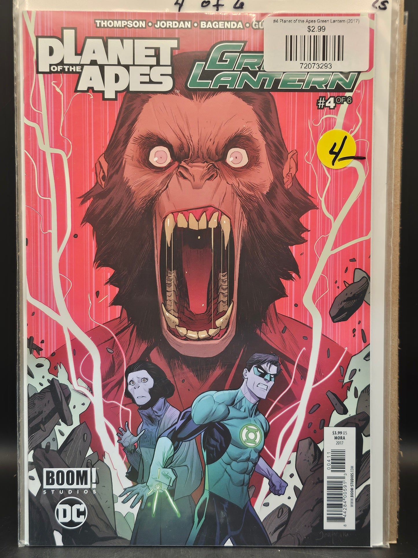 #4 Planet of the Apes Green Lantern (2017)