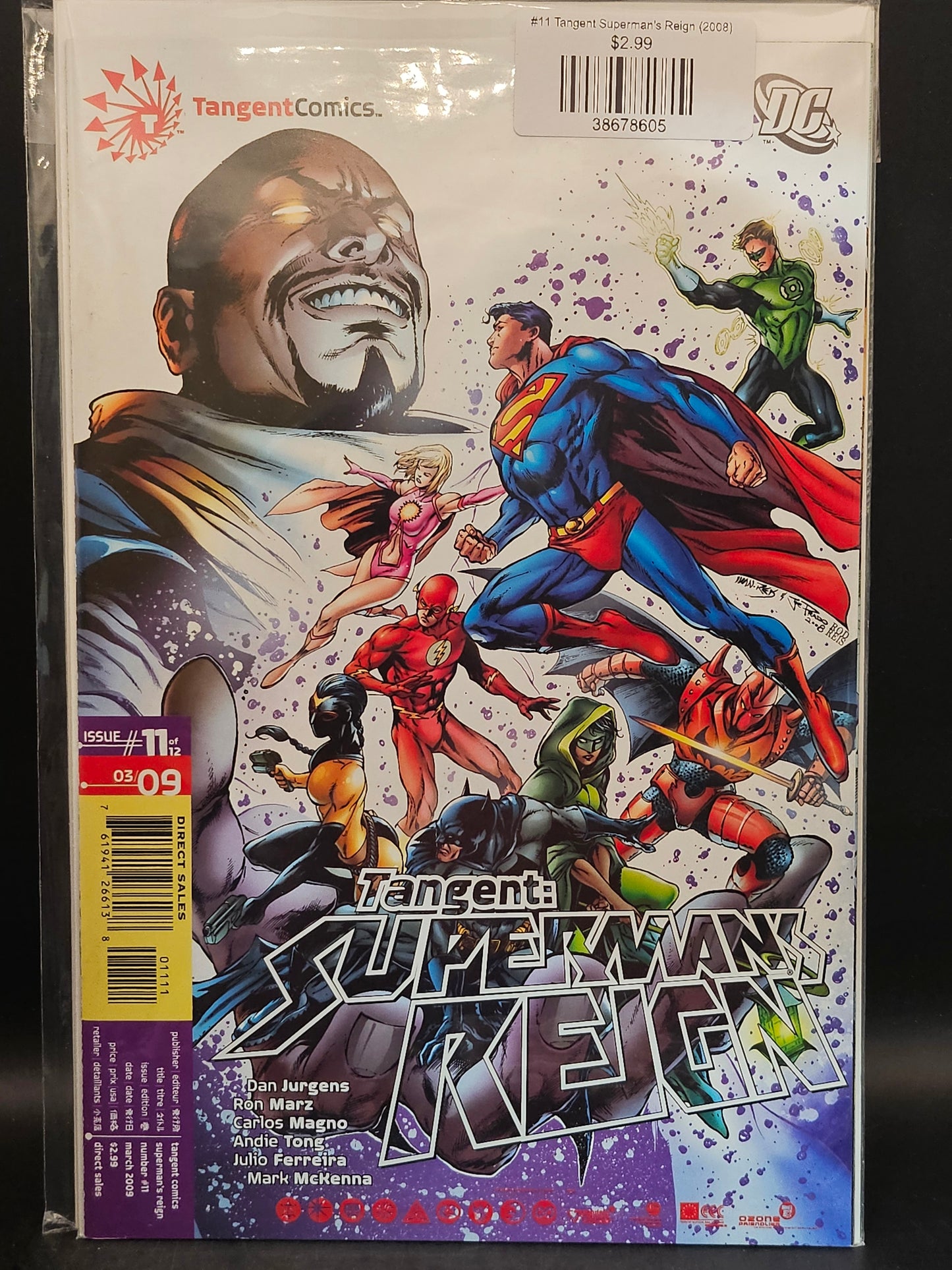 #11 Tangent Superman's Reign (2008)