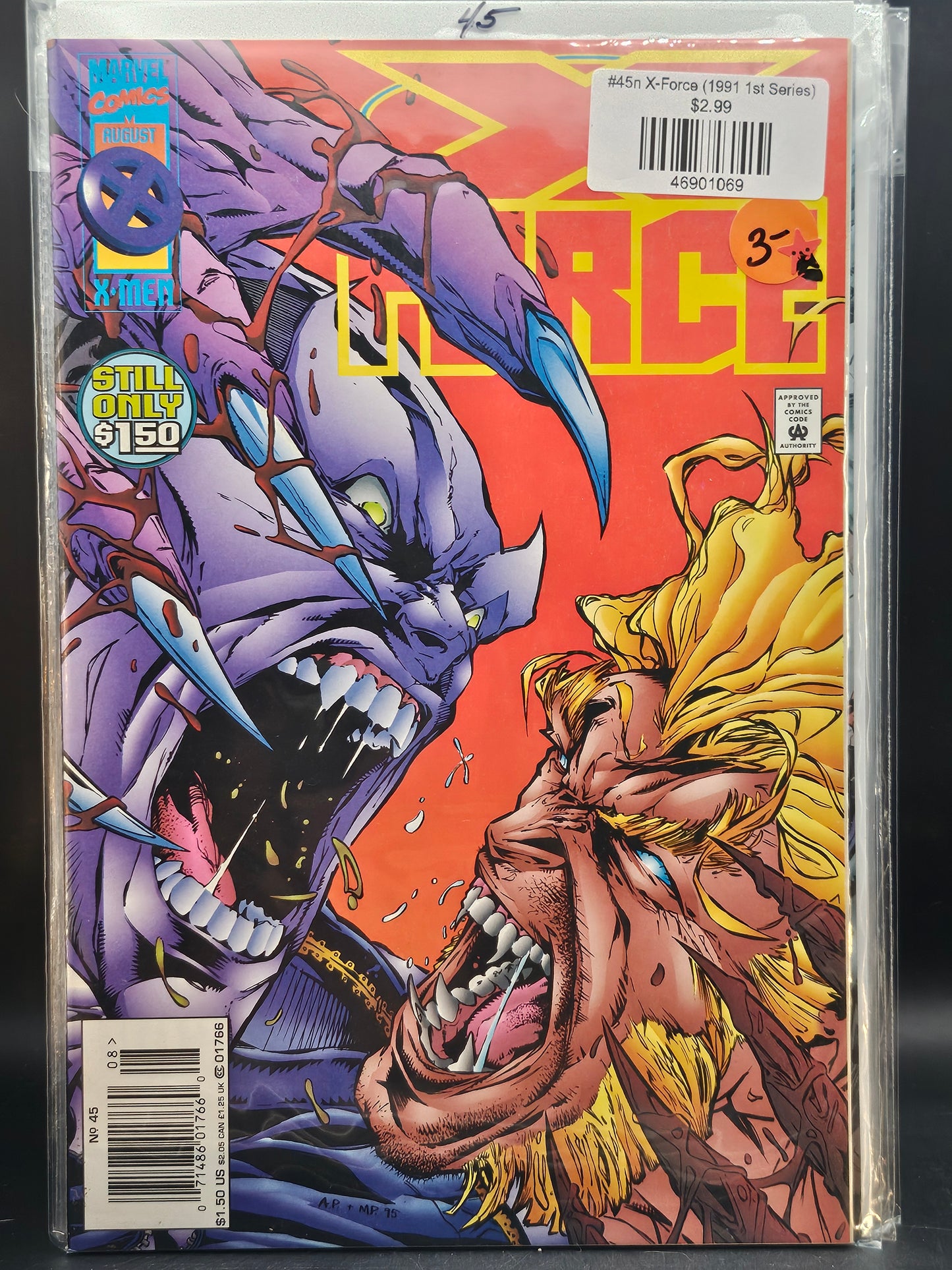 #45n X-Force (1991 1st Series)