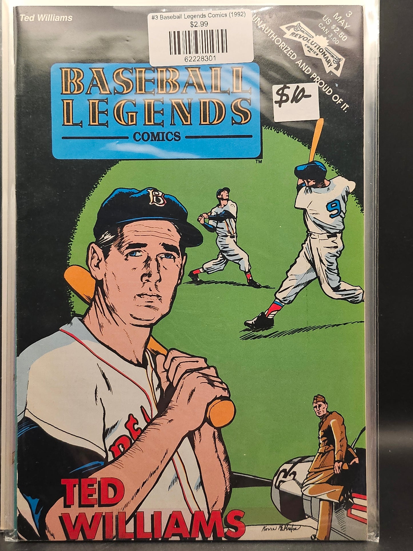#3 Baseball Legends Comics (1992)