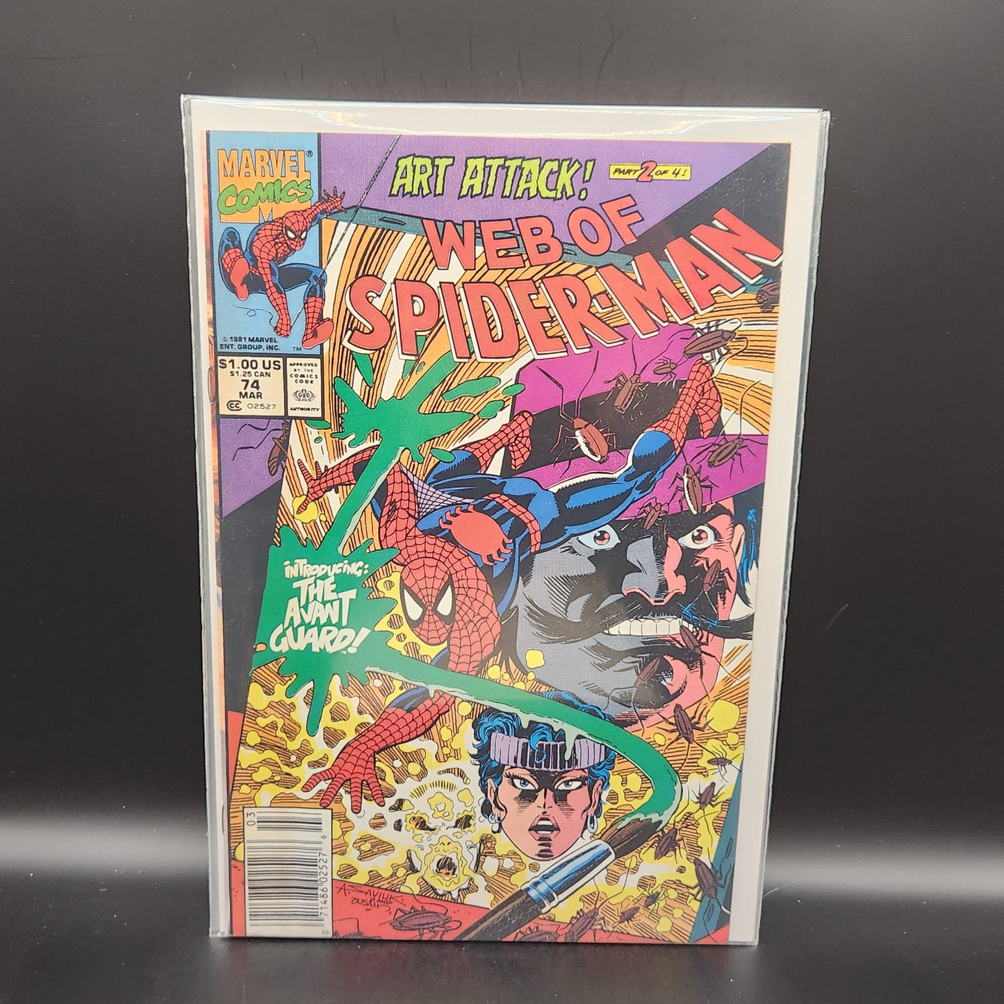 #74N Web of Spider-Man (1985 1st Series)