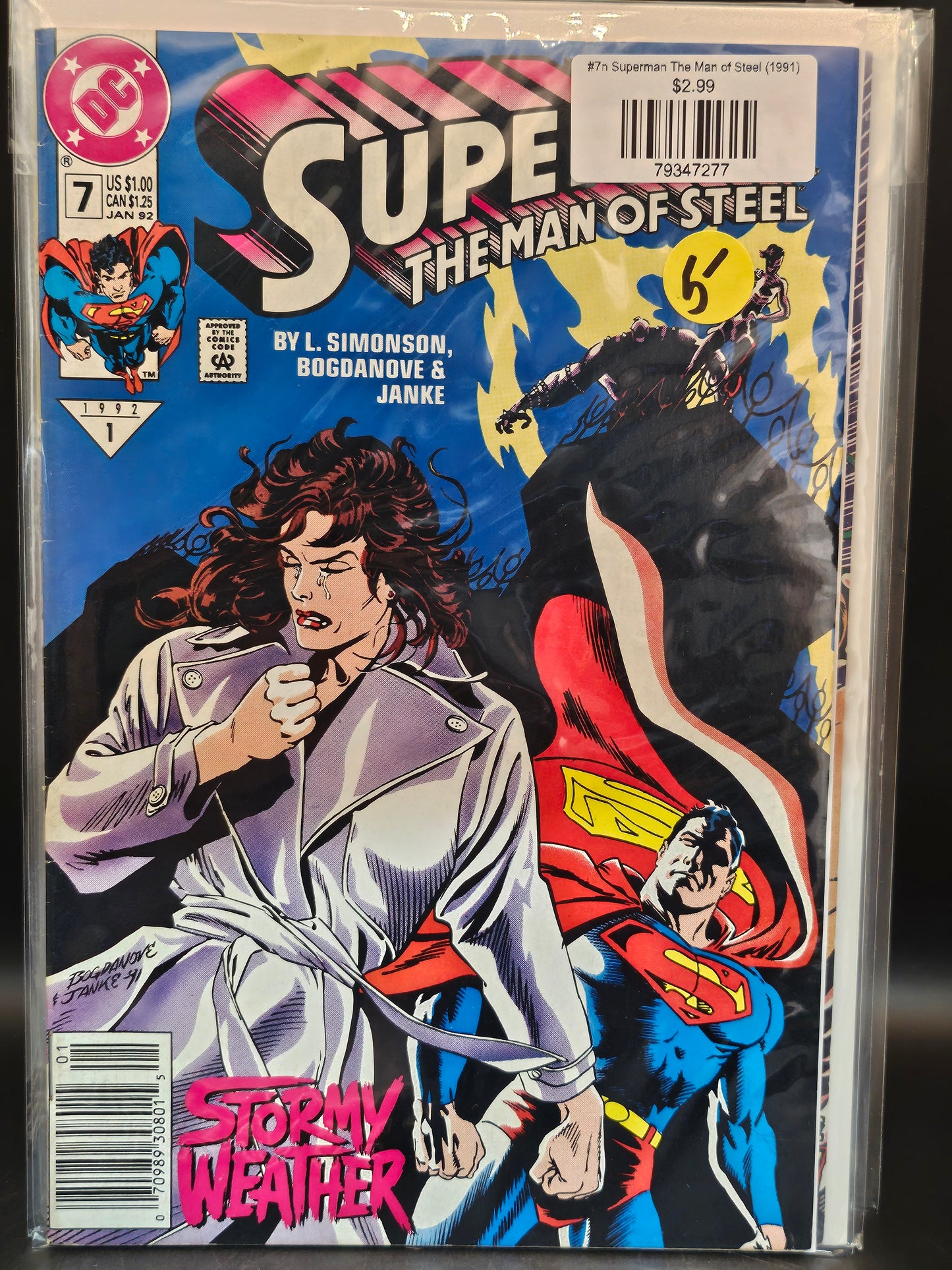 #7n Superman The Man of Steel (1991)