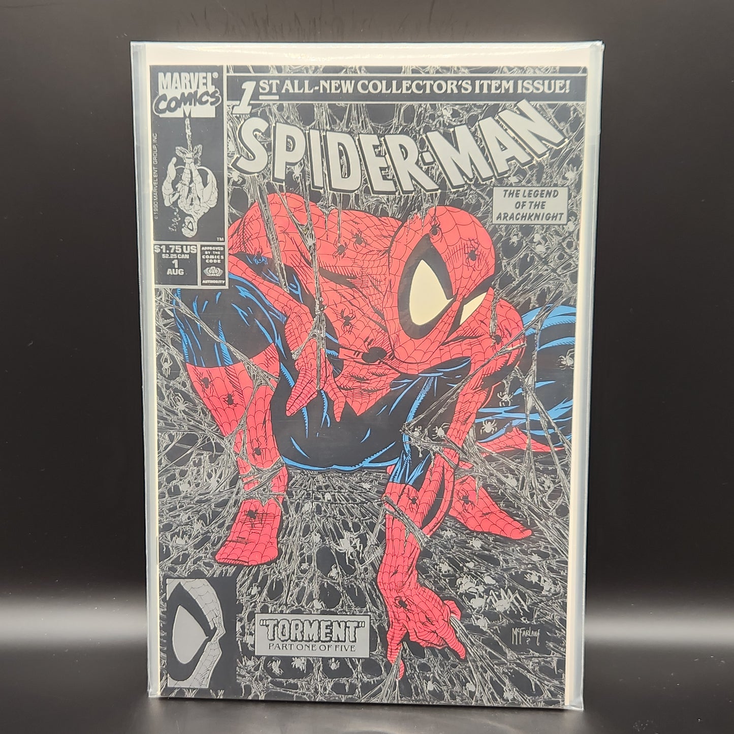 #1SILVER Spider-Man (1990 Marvel)