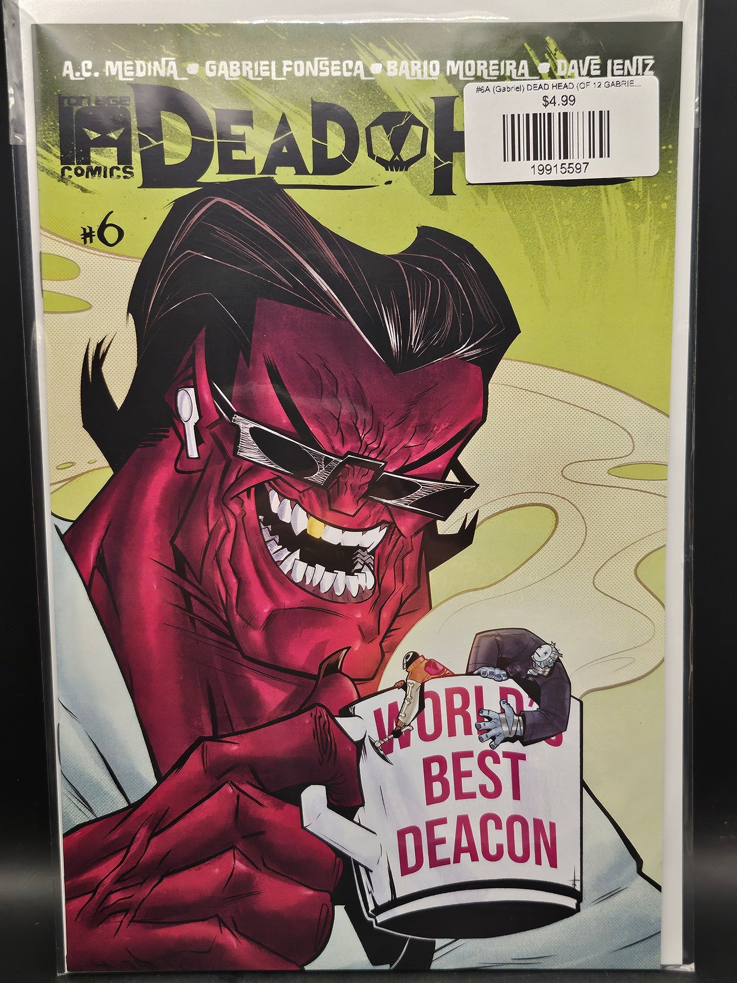#6A (Gabriel) DEAD HEAD (OF 12 GABRIEL FONSECA MR)