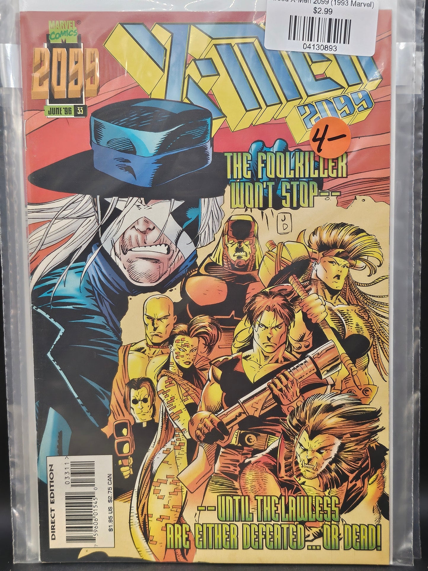 #33d X-Men 2099 (1993 Marvel)