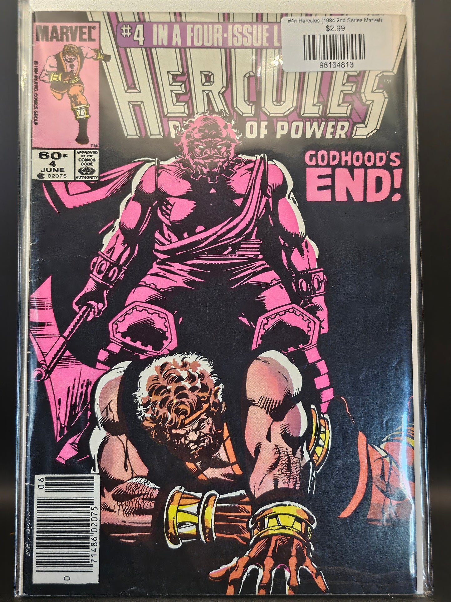 #4n Hercules (1984 2nd Series Marvel)