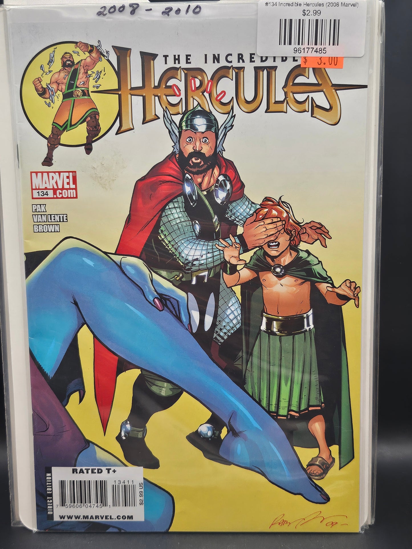 #134 Incredible Hercules (2008 Marvel)
