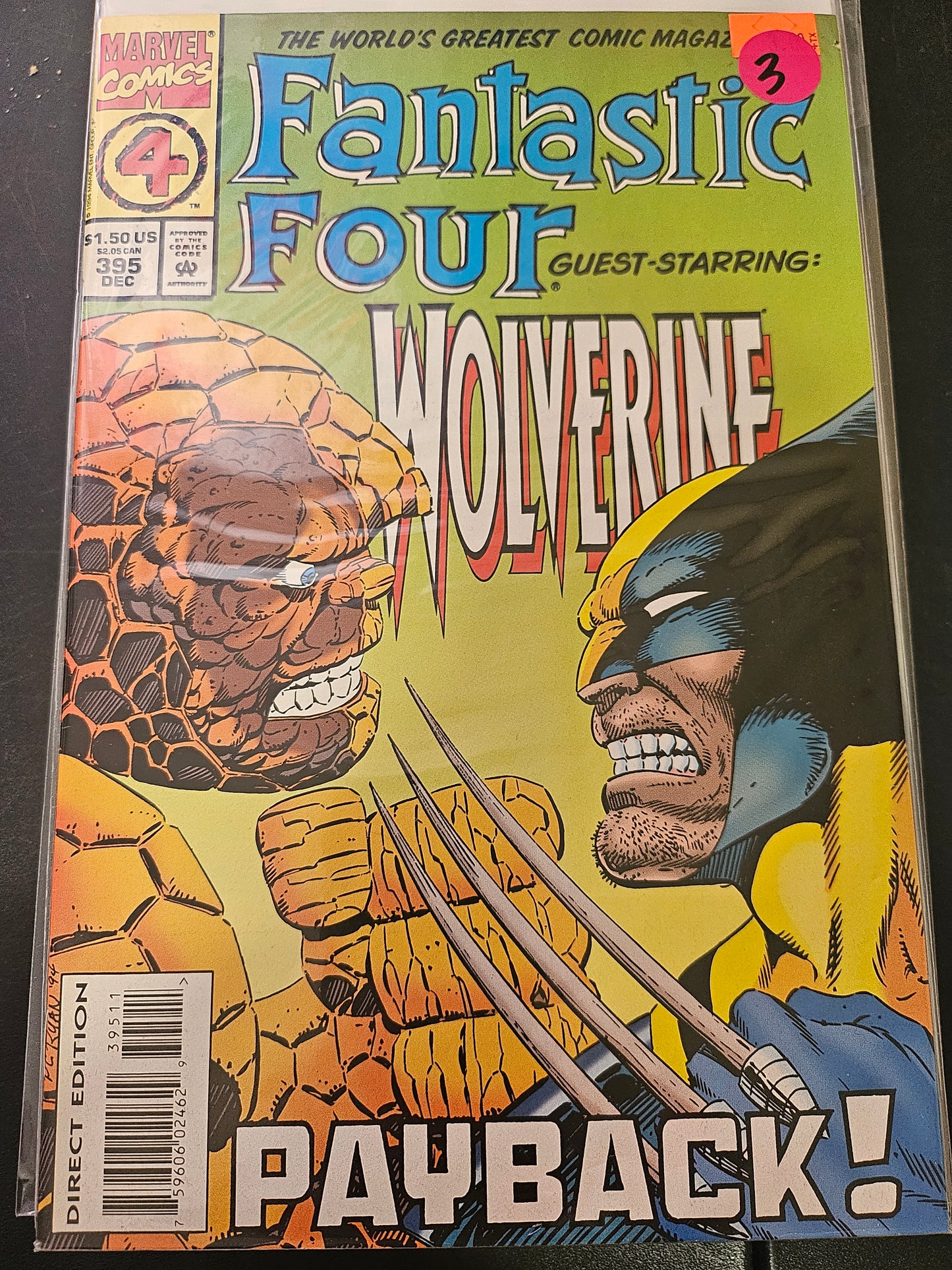 103.118 – Fantastic Four - #395 -1961-95