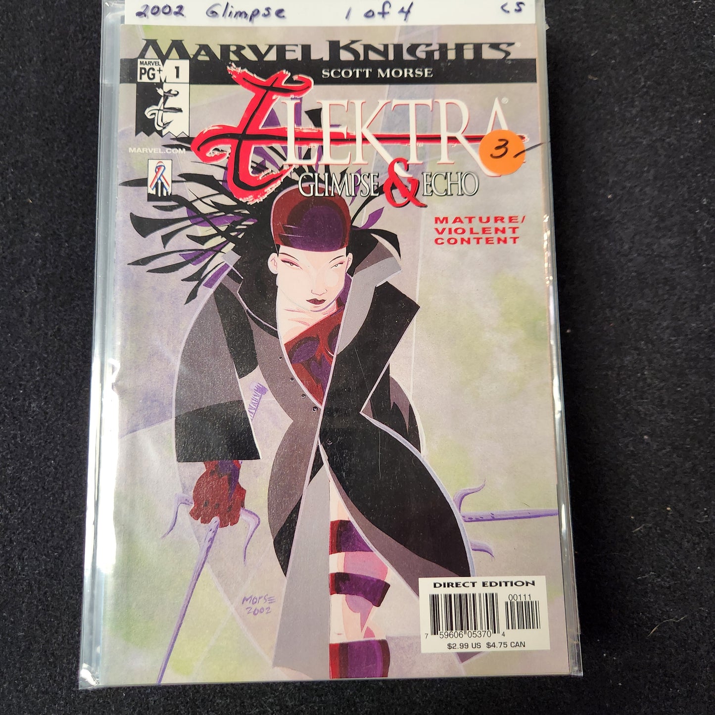 101.104 – #1 of 4 – glimpse & echo – Elecktra Limited Series
