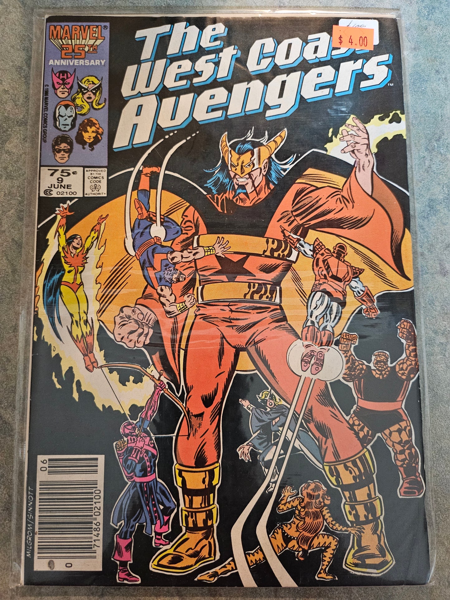 West Coast Avengers – Marvel Comics – (1985–1989) – Volume 2 – #9
