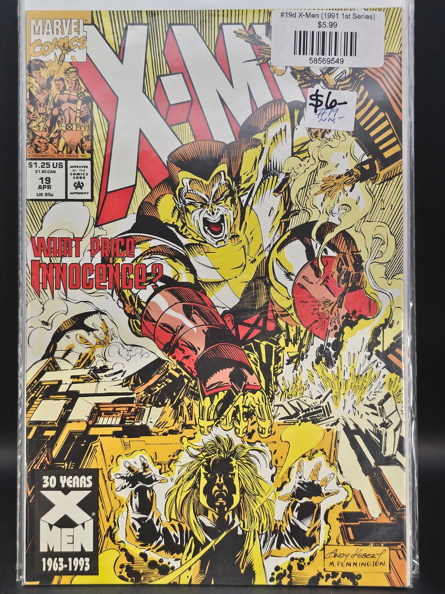 #19d X-Men (1991 1st Series)