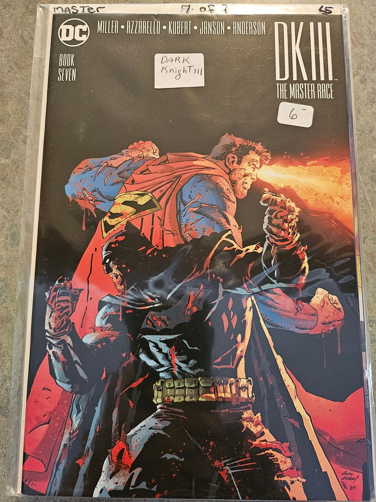 Dark Knight III: The Master Race – DC Comics – (2015–2017) – Volume 1 – Limited Series – #7 of 9 - Cover A