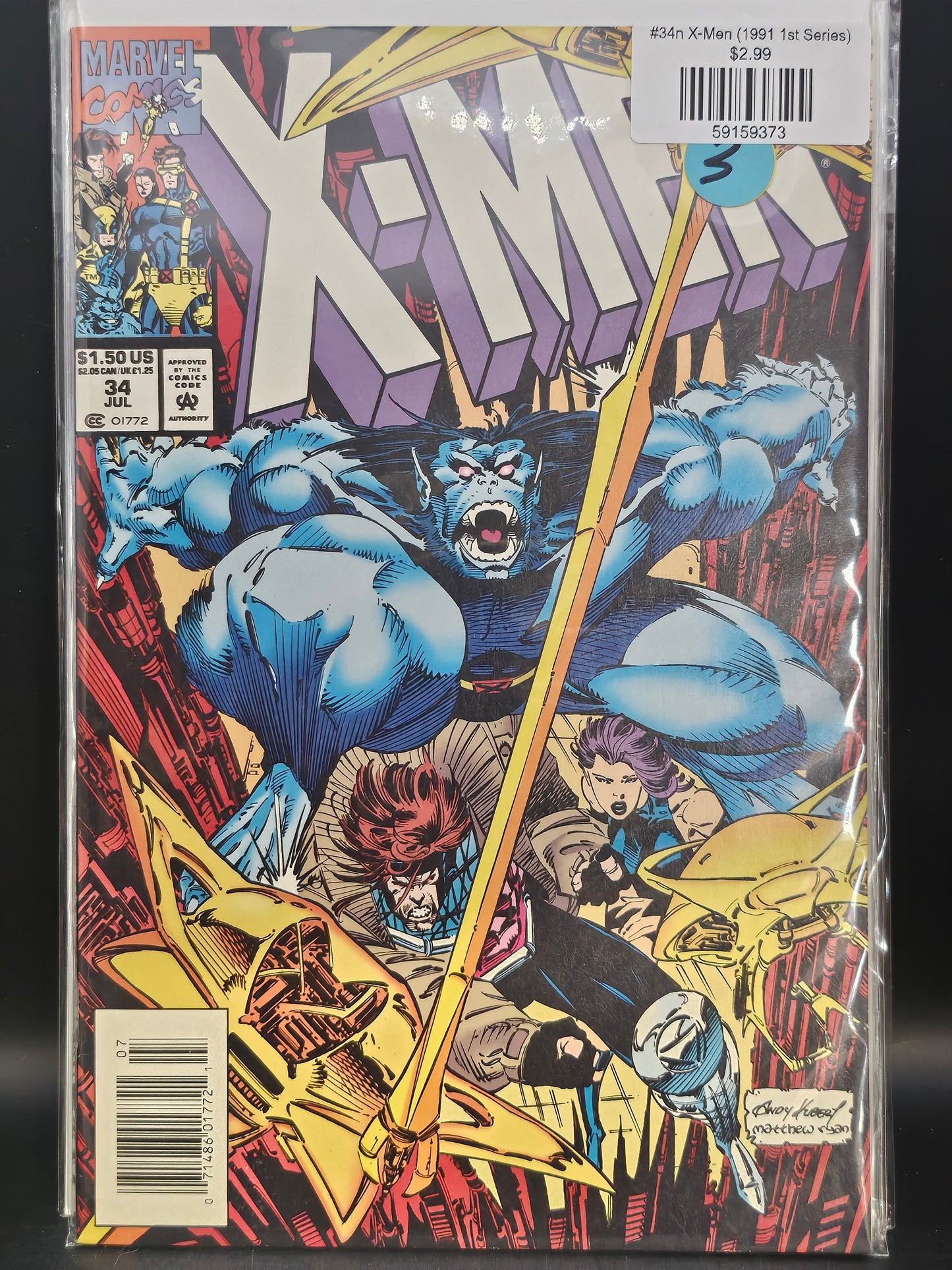 #34n X-Men (1991 1st Series)