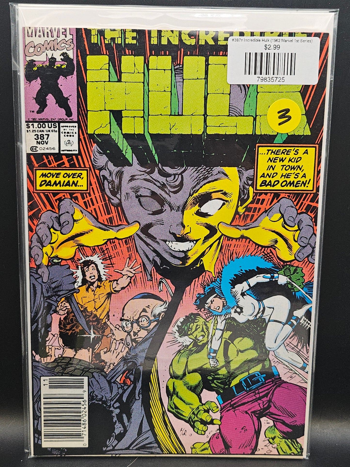 #387n Incredible Hulk (1962 Marvel 1st Series)