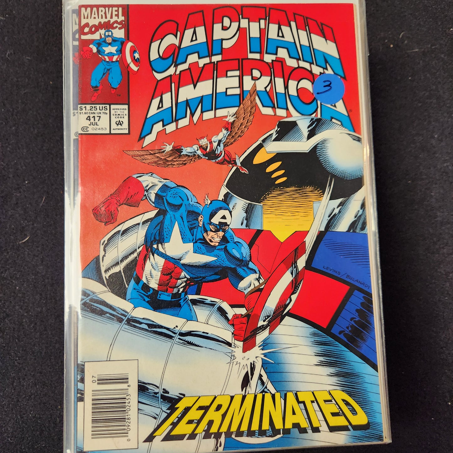 Captain America – Marvel – 1968–1996 – Volume 1 – Ongoing Series – #417