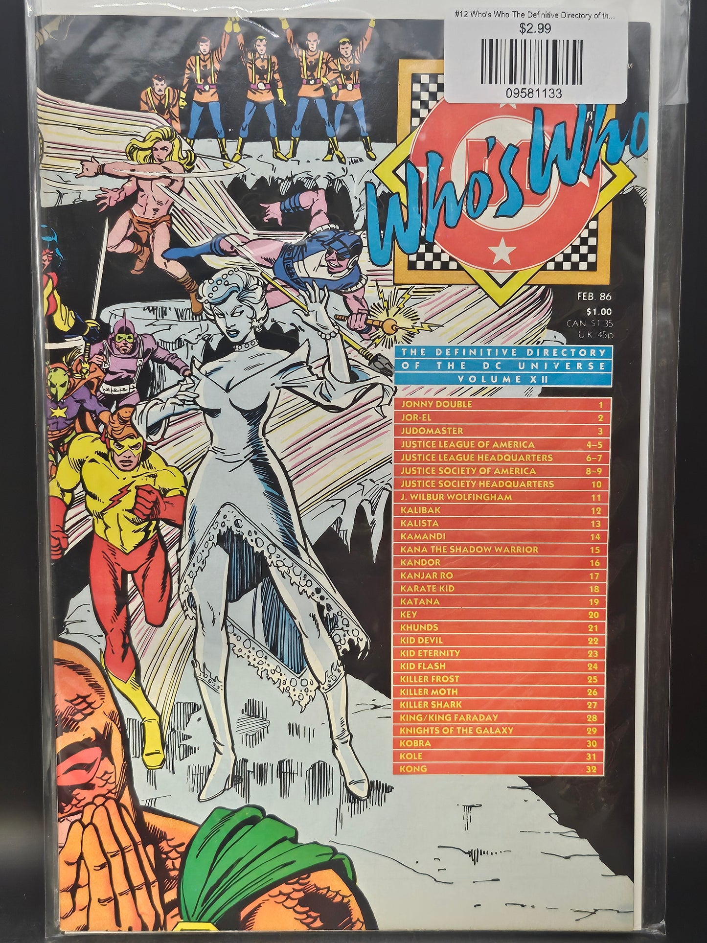 #12 Who's Who The Definitive Directory of the DC Universe (1985)