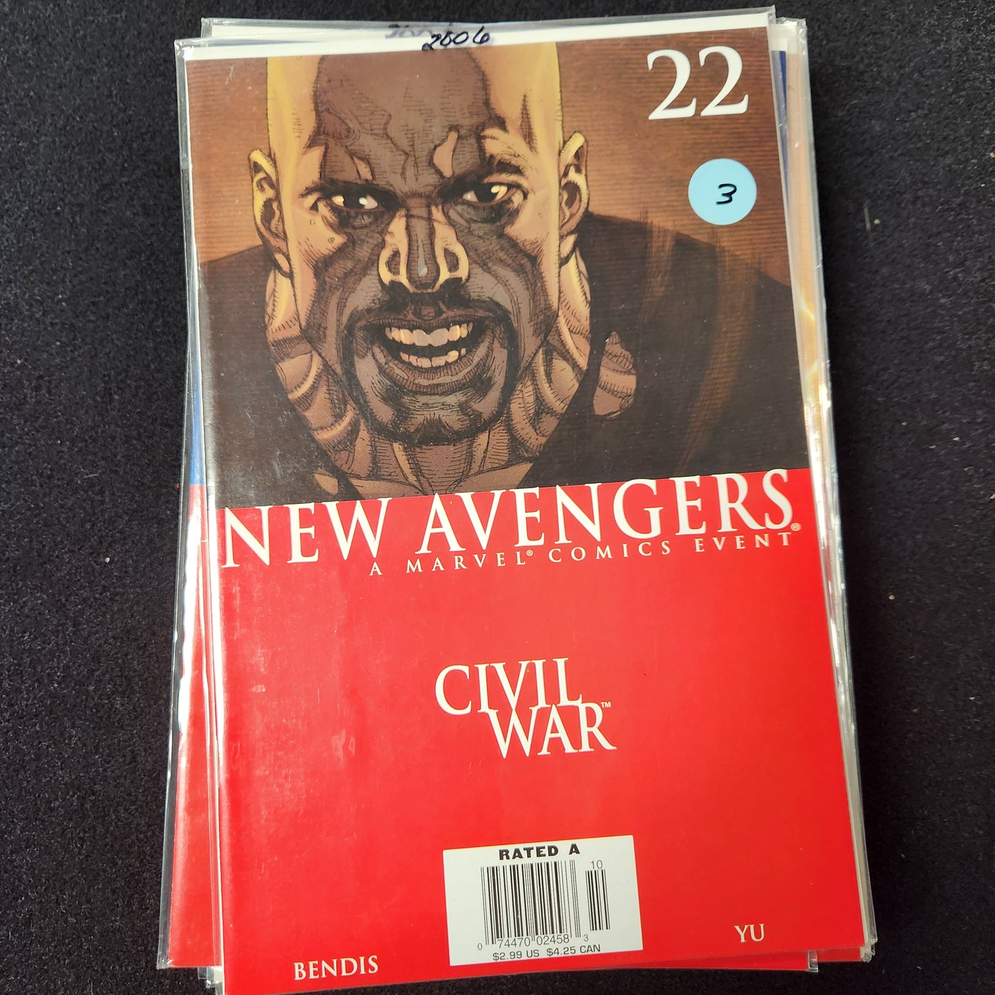 New Avengers #22 (2005-10) blue $3