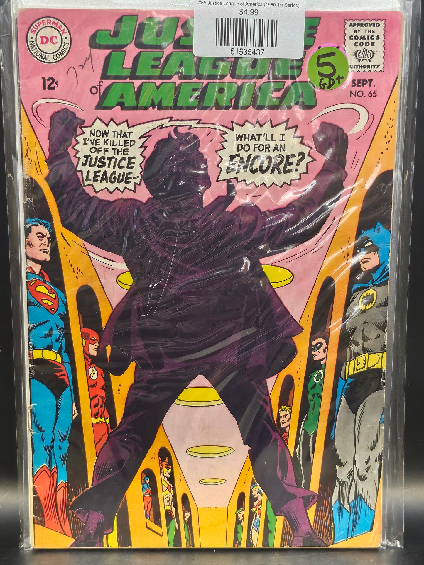#65 Justice League of America (1960 1st Series)