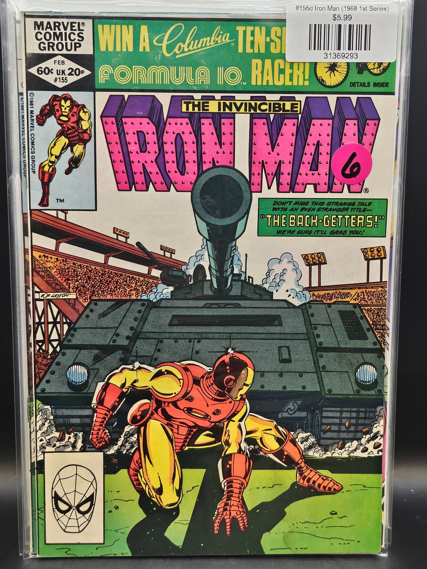 #155d Iron Man (1968 1st Series)