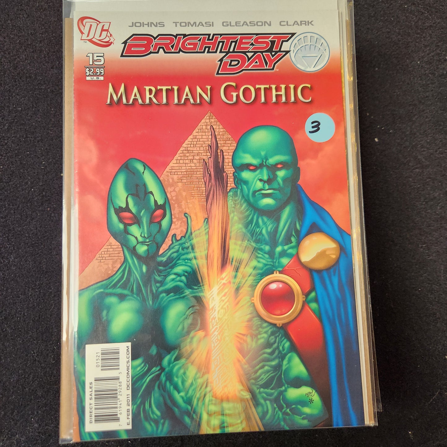 Brightest Day – DC Comics – (2010–2011) – Volume 1 - #15 Cover B