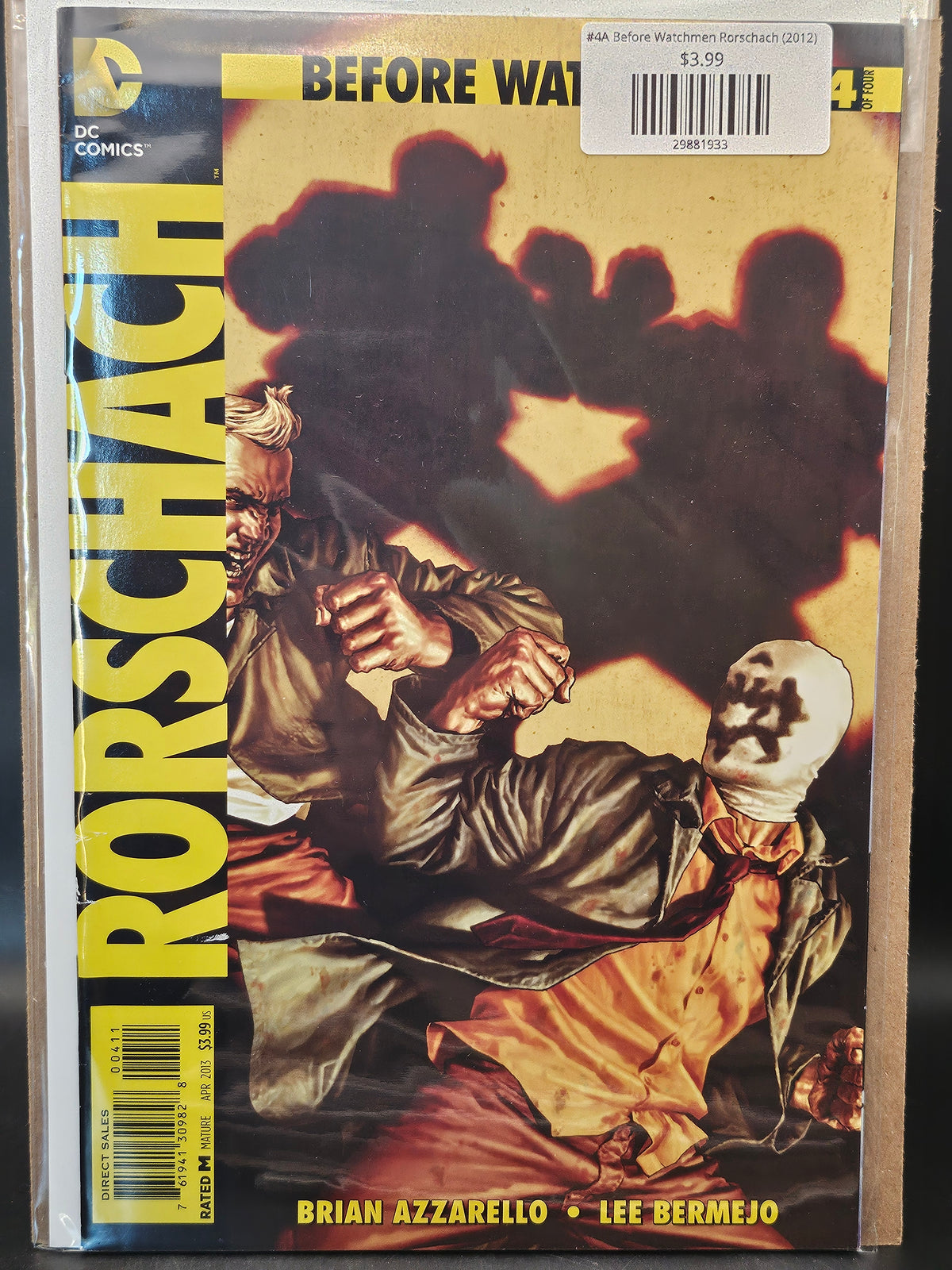 #4A Before Watchmen Rorschach (2012)