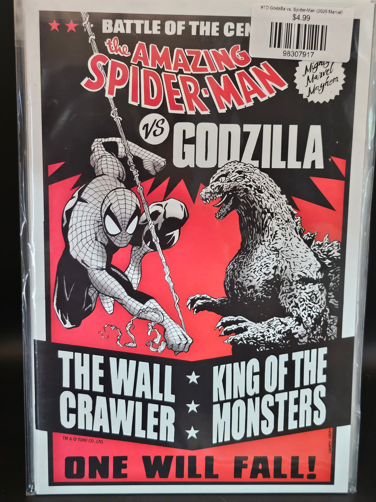 #1D Godzilla vs. Spider-Man (2025 Marvel)