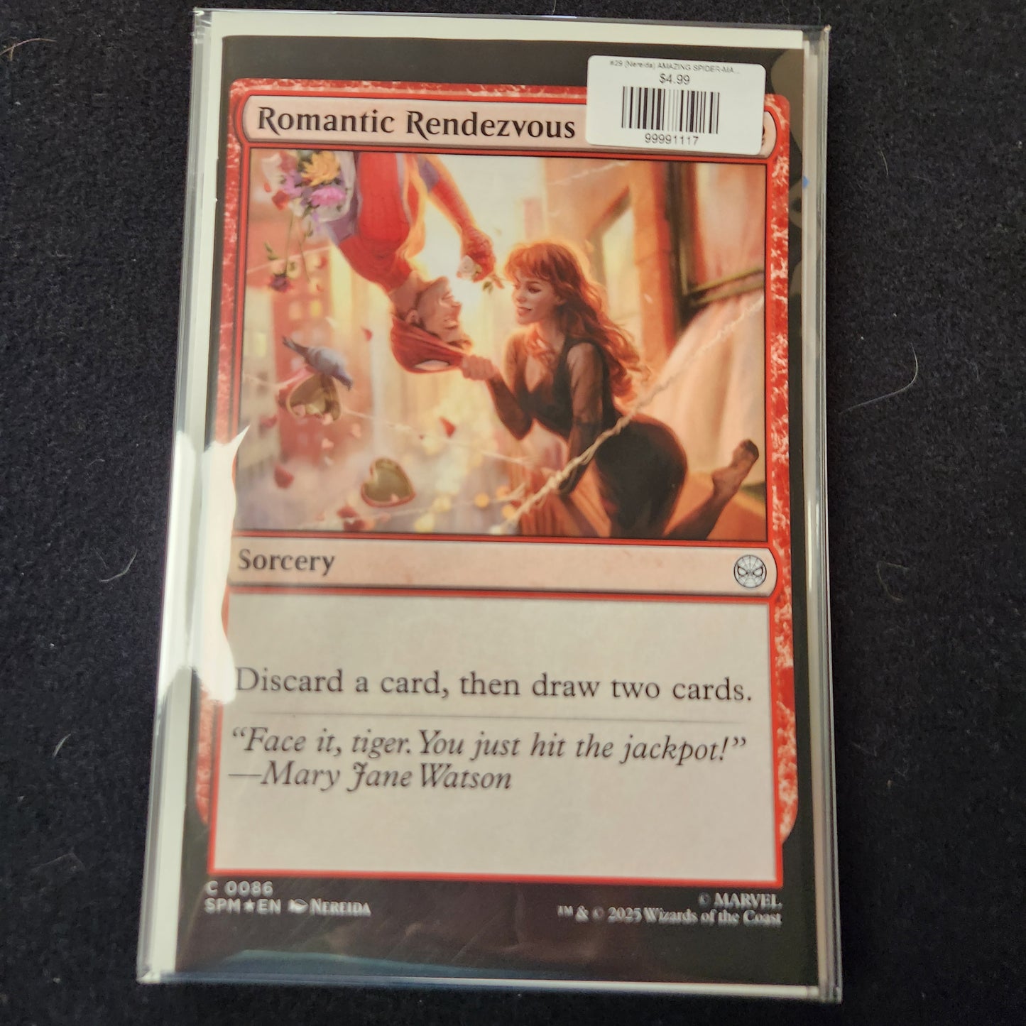 #29 (Nereida) AMAZING SPIDER-MAN (NEREIDA MAGIC: THE GATHERING VARIANT)