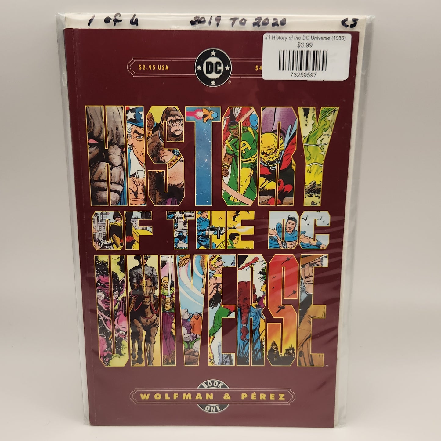 #1 History of the DC Universe (1986)