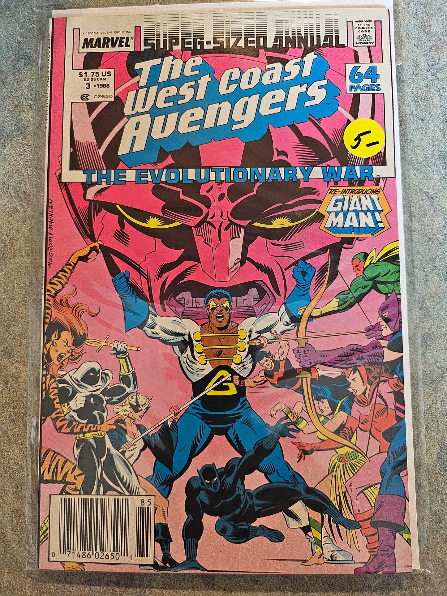 West Coast Avengers Annual – Marvel Comics – (1986–1992) – Volume 1 – #3