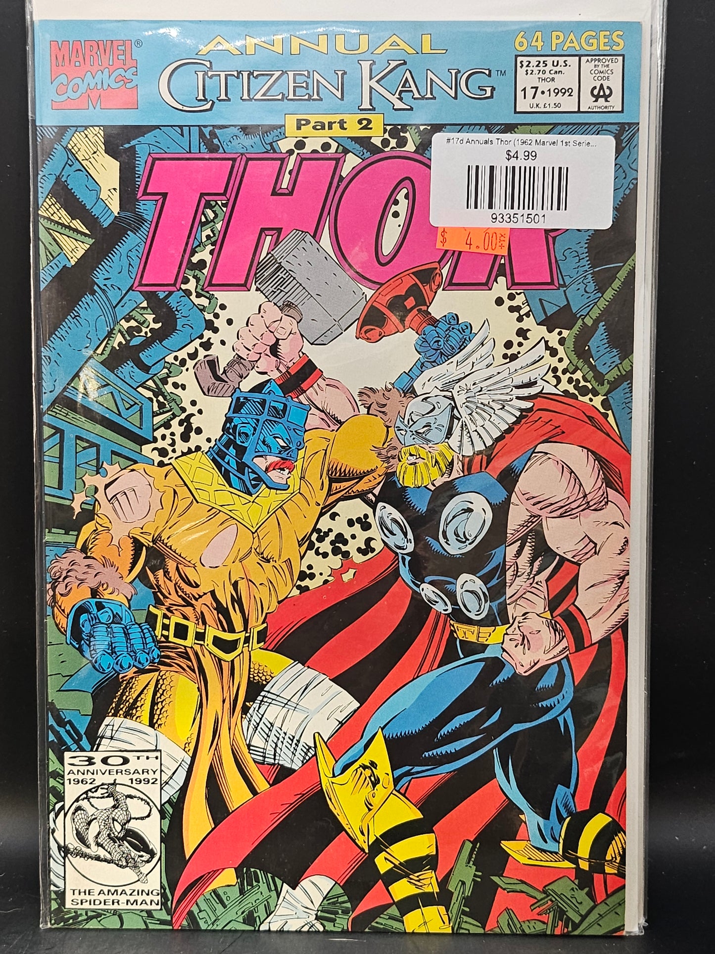 #17d Annuals Thor (1962 Marvel 1st Series Journey Into Mystery)
