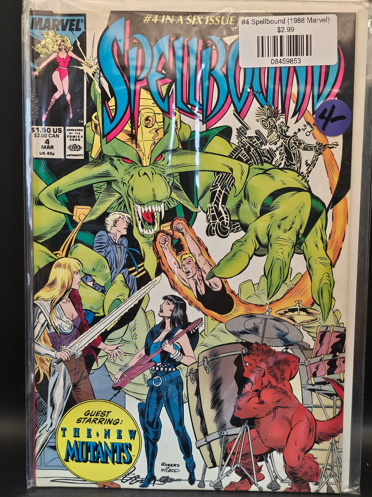 #4 Spellbound (1988 Marvel)